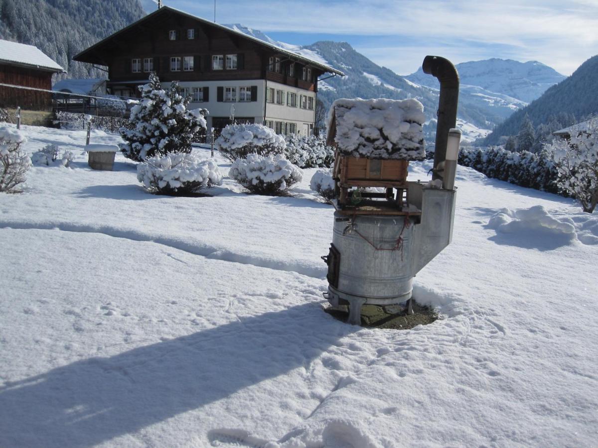 Gaestehaus Alpenblick Wildstrubel Sankt Stephan Exterior photo